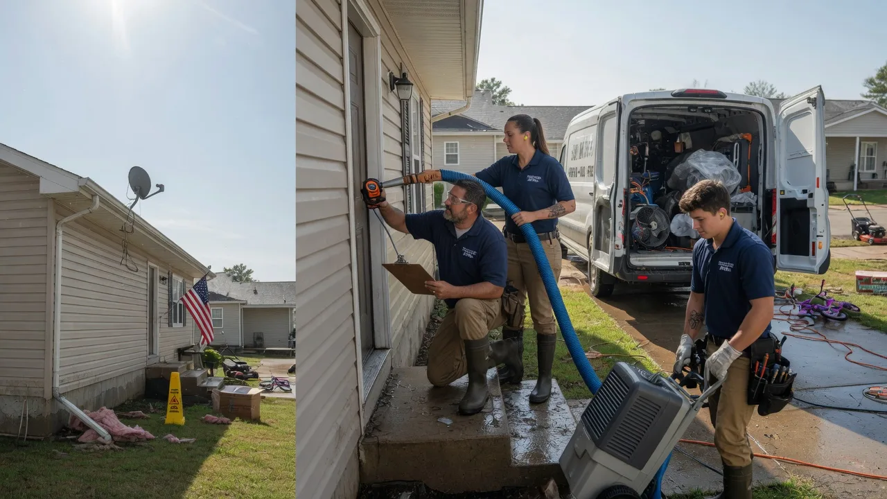 Ceiling Water Damage Restoration in Sarah, MS near me