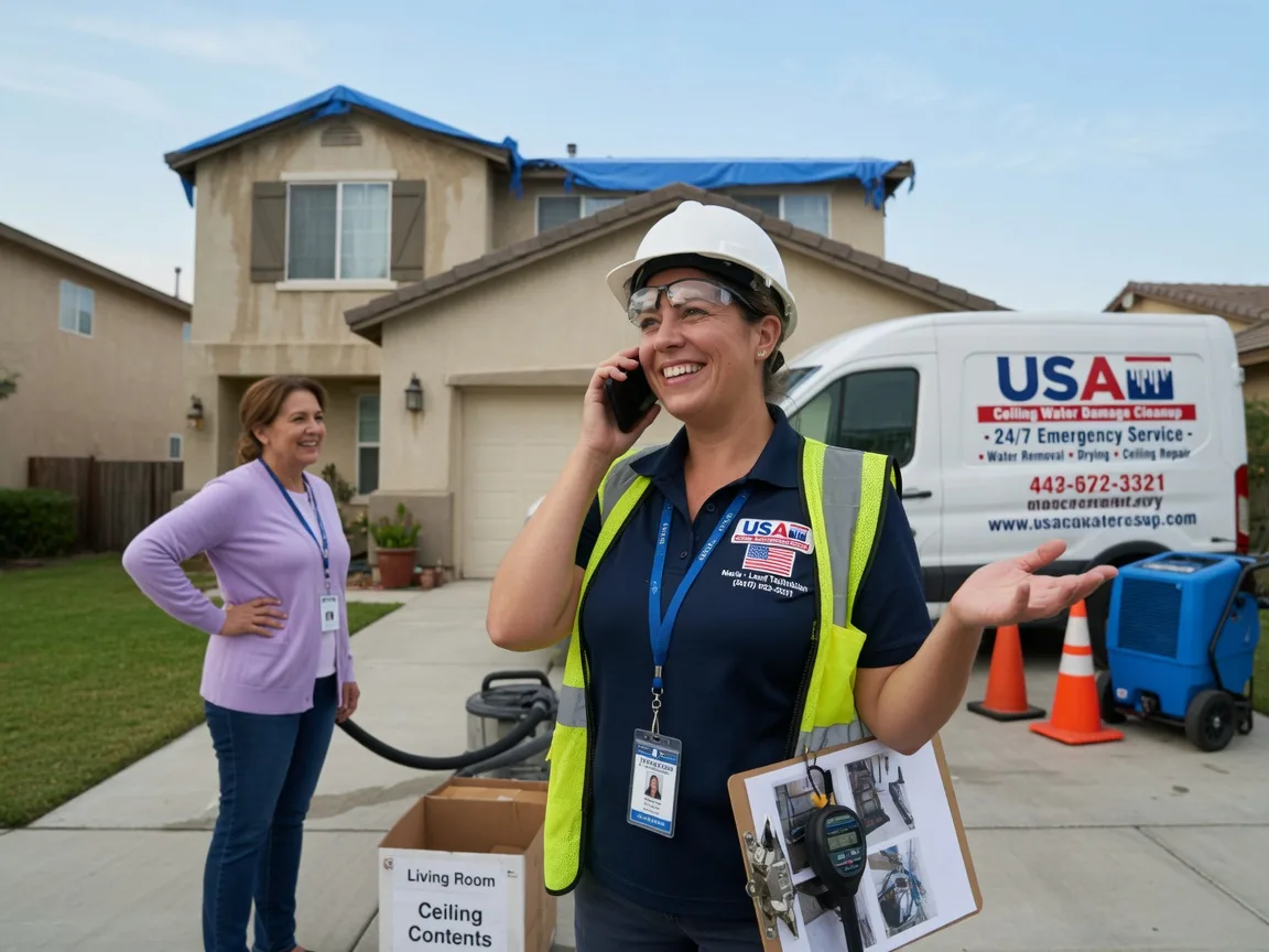 Ceiling Water Damage Restoration Sarah, MS FAQs